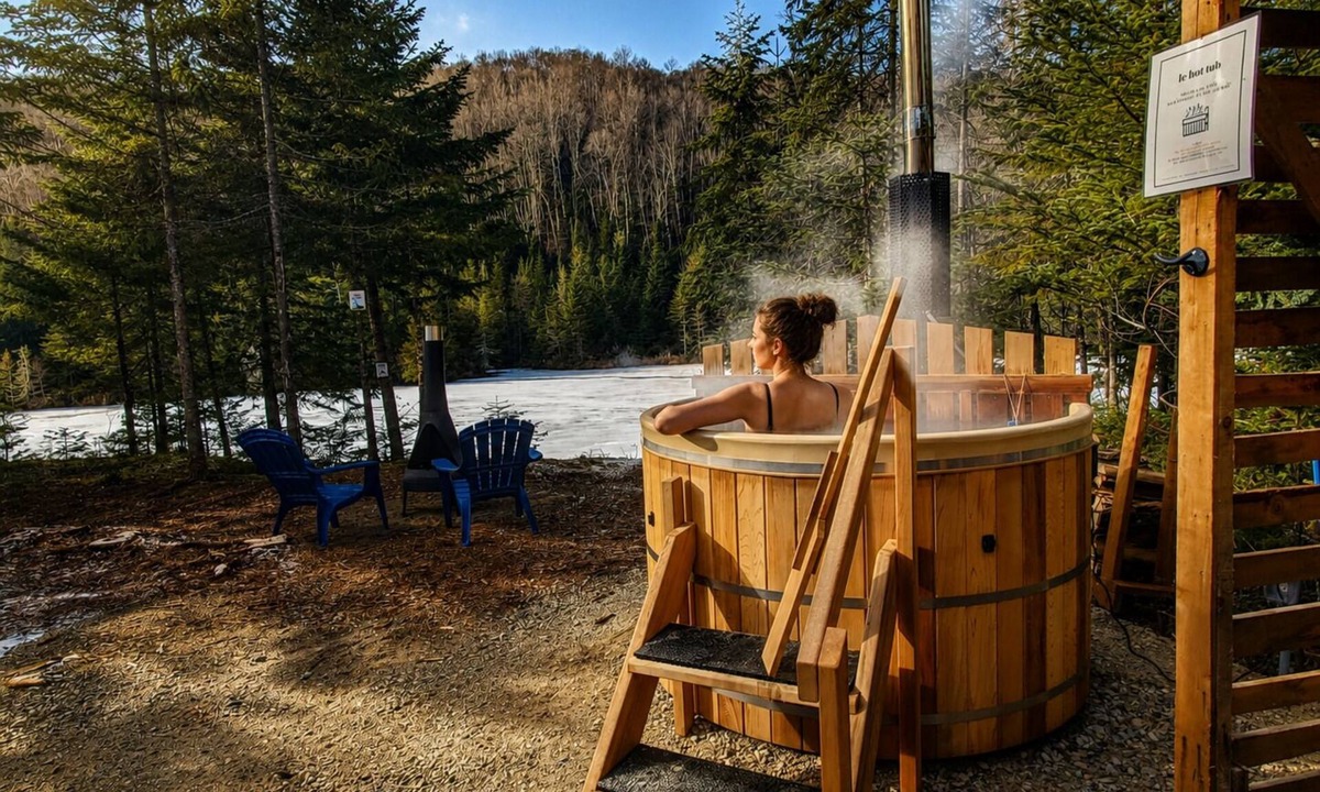 Saint Come House | Nordika | Lakefront | Hot tub | Fireplace