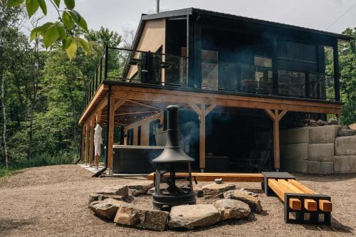 Sainte-Beatrix Ski Chalet | Chalet Elva Nature & SPA