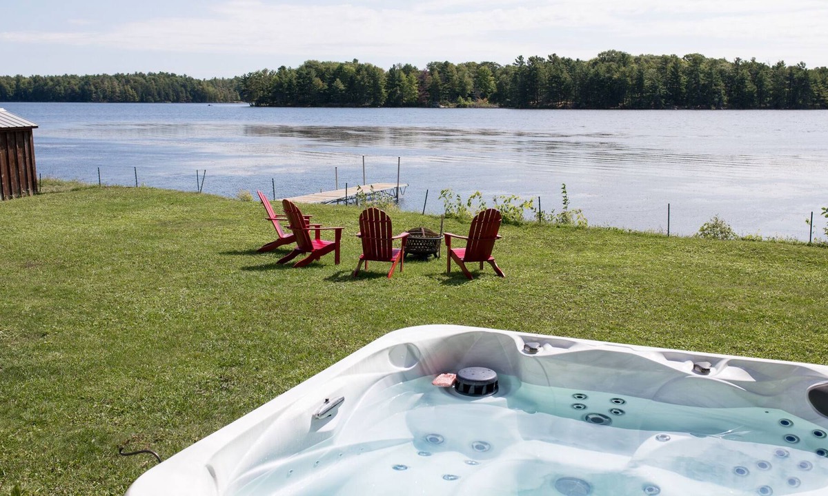 Athens Cottage | Four-season Lakefront Cottage with a Hot Tub.