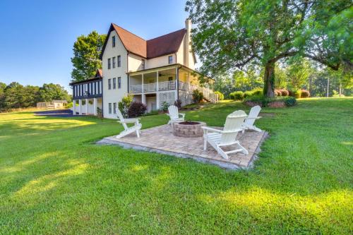 Oconee County House | Home w/Fire Pit on 27 Acres in Walhalla!