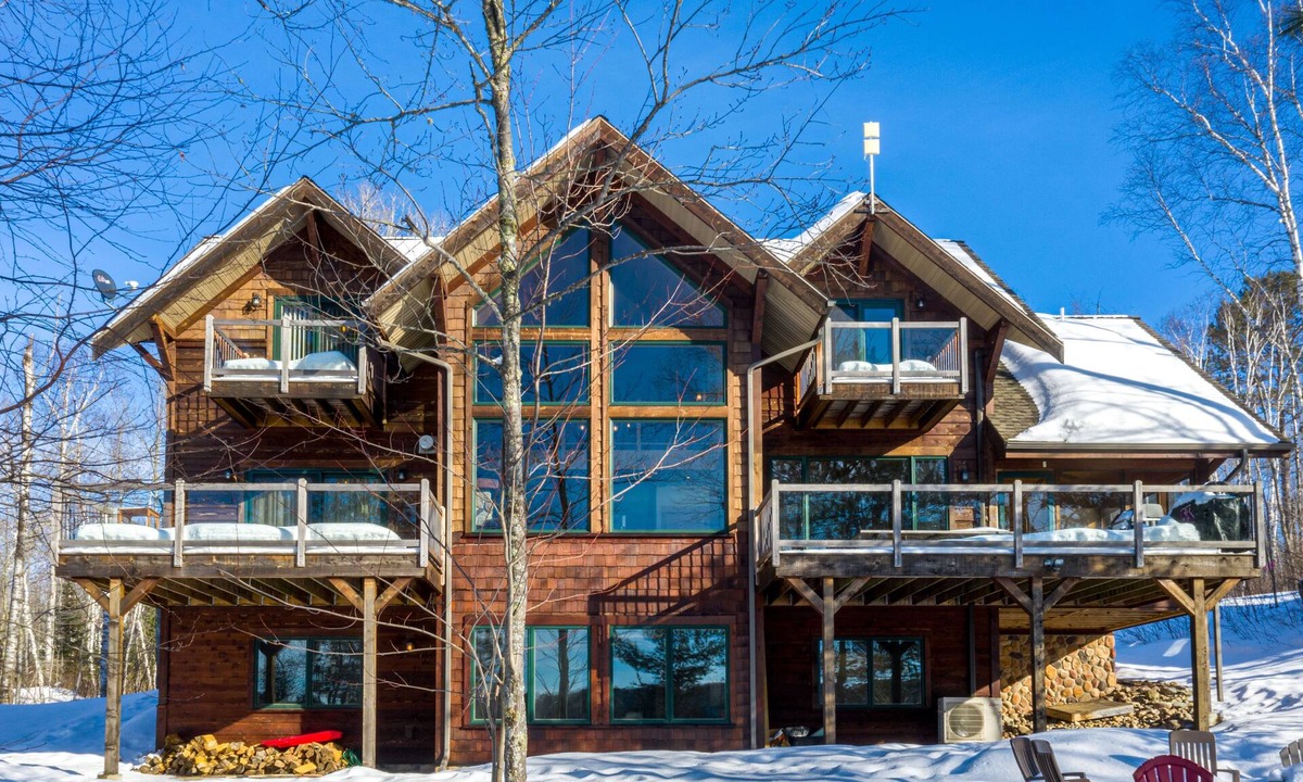 Embarrass House | Luxury Lakeside Living with Sauna; Ski/Golf/Bike/Hike/Kayak