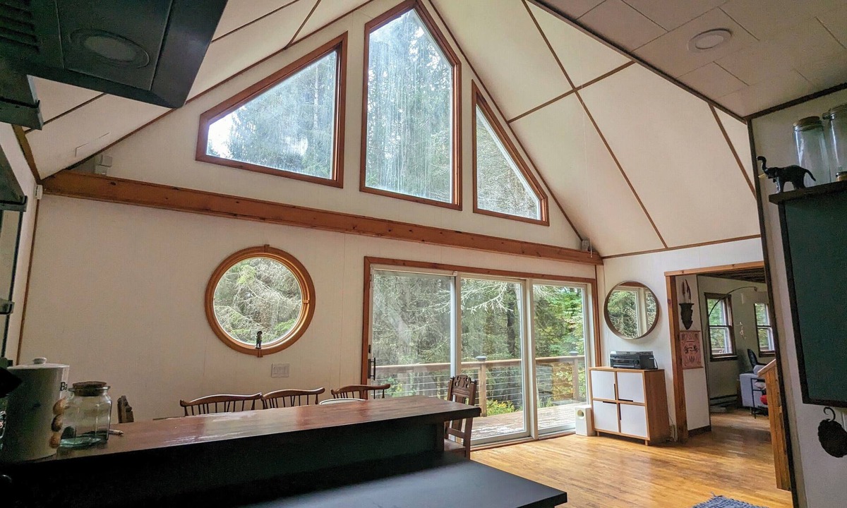 Town of Colchester Ski Chalet | Modern A-Frame Oasis in the Catskills Forest