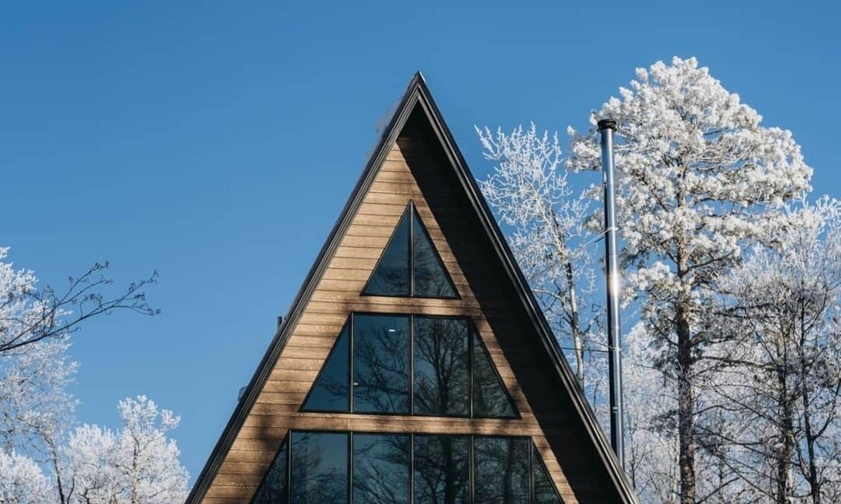 Rice Township House | Northwoods A-Frame Cabin Near Itasca State Park