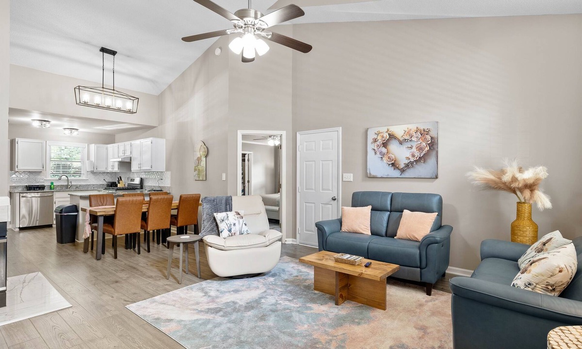 Wake Forest House | Pool Access | Fire Pit | 2 King Beds