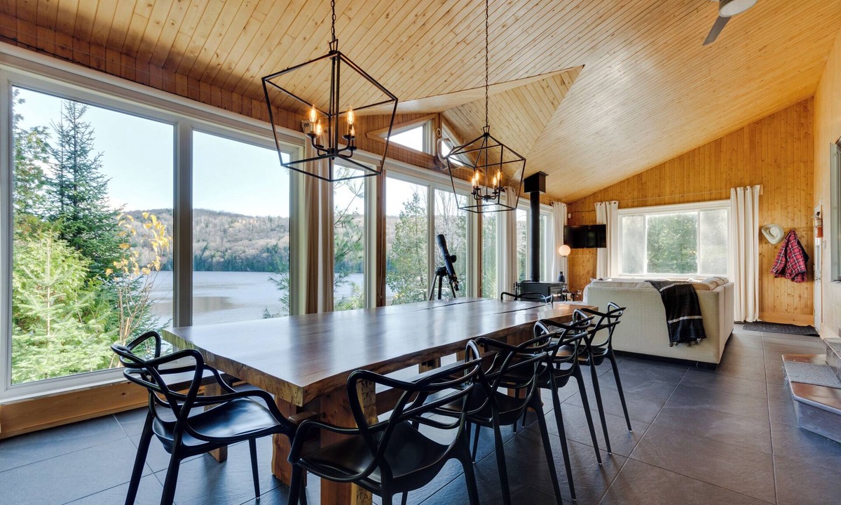 Mauricie Ski Chalet | Repère tranquille au bord du lac