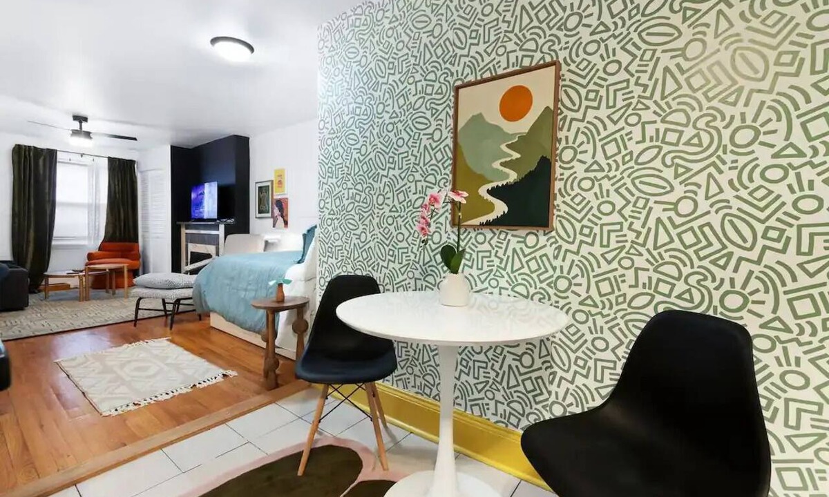 McGinley Square Apartment | Updated Modern Urban Stay Close to NYC PATH & Pet friendly