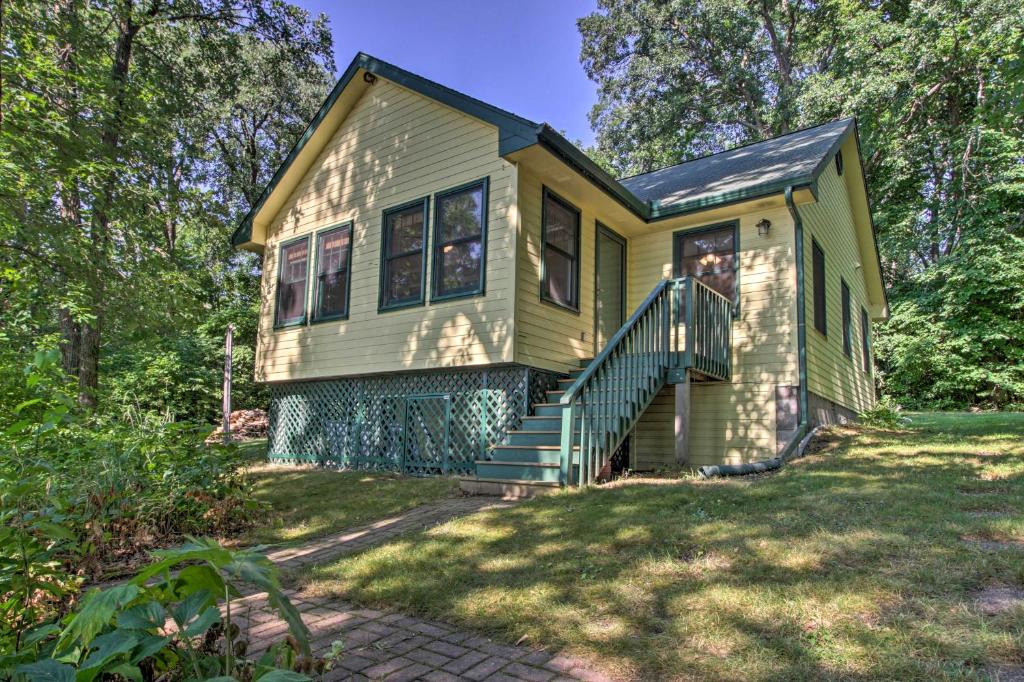 Cass Lake House | Waterfront Leech Lake Cabin with Dock, Fire Pit