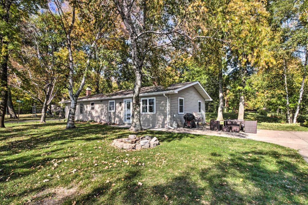 Onamia House | Waterfront Onamia Retreat with Dock and Fire Pit!
