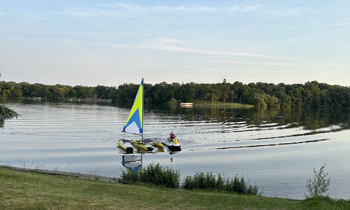 Lake Crystal House | Waterfront property on Crystal Lake!