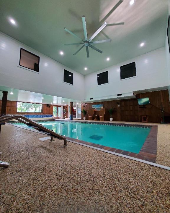 Crosslake House | Whitefish Lake Home with Heated Indoor Pool