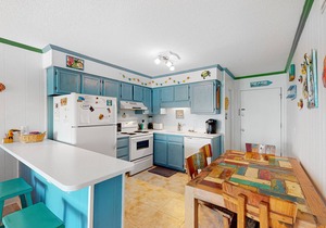 Colorful, Second-Floor Condo with Balcony, WiFi & Shared Pool/Kiddie Pool