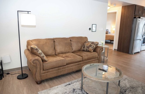 Historic Southwest Apartment | Contemporary Apartment with Balcony - Steps from Mayo Clinic, Free Parking!