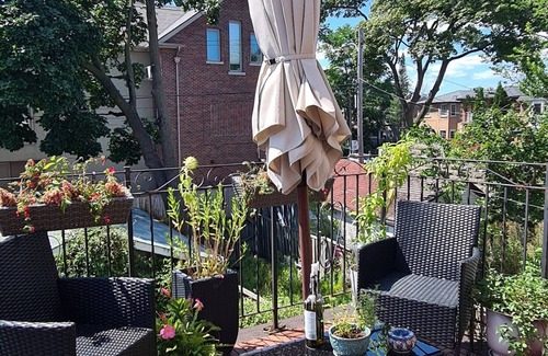 Bloorcourt Village Apartment | Lovely one bedroom oasis+Balcony+work station