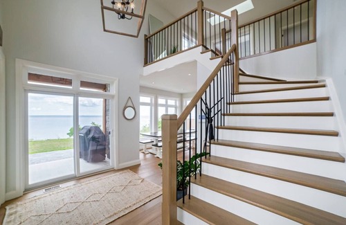 Port Dover Cottage | Lux Lake House on Private Beach + Peloton