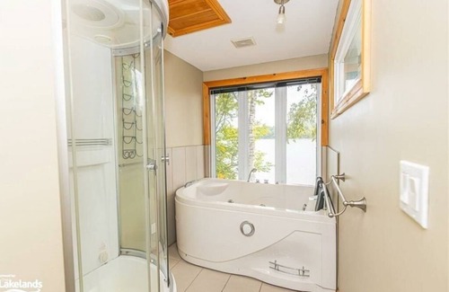 Dysart et al Cottage | Shores of Drag Lake in Haliburton, Private Beach