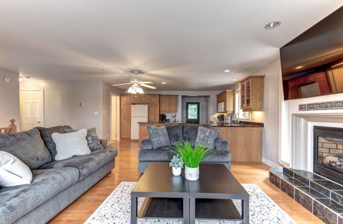 Gannon Village House | 1 Acre Waterfront Property with Two Hot Tubs on Pigeon Lake