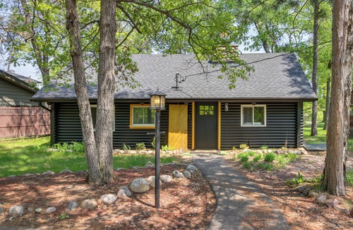 Breezy Point Cottage | 1 Mi to Beach & Lake: Breezy Point Cabin w/Yard!