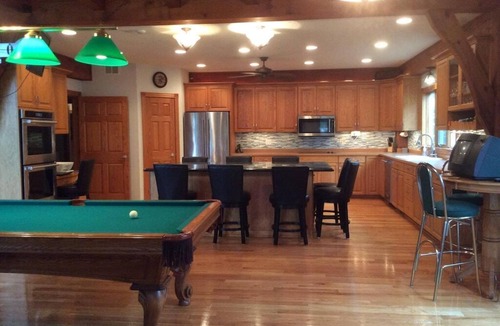 Elysian House | 10 bdrm, 7 bath, cabana, beach, dock, pontoon, games, play ground