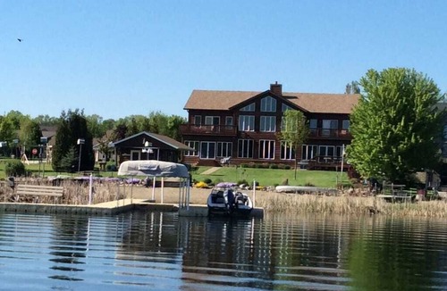 Elysian House | 10 bdrm, 7 bath, cabana, beach, dock, pontoon, games, play ground