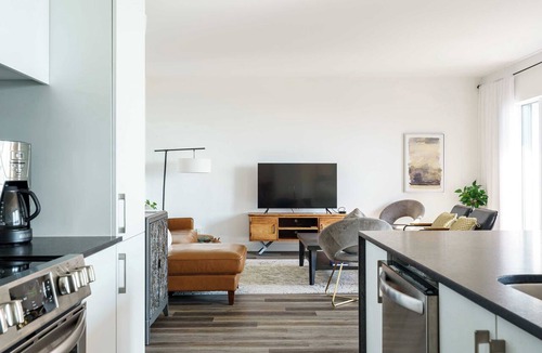 Baie-St-Paul Apartment | 203 | Luxury Coffee Bean Condo | Pool & View