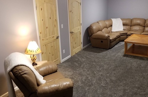 Chippewa County House | 4 Bedroom 2 Bath Lodge overlooking river bottoms with fabulous views