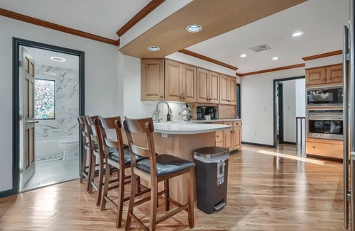South Blooming Grove Villa | 7BR Monroe Getaway: Pool, Hot Tub, & Huge Living Space