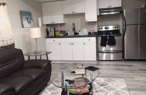 Hagersville Apartment | A newly built walkout basement