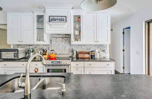 Springs House | Ample Decking, Large Pool, Finished Lower Level with Full Service Gym,.