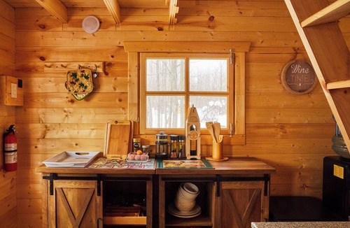 Alexandria Cabin | Anastasia’s Domain 1, Farm stay, off grid cabin in a beautiful forest!