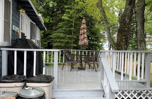 La Pointe House | Barge Bay - Home with 400 Feet of Sand Beach Steps Away!