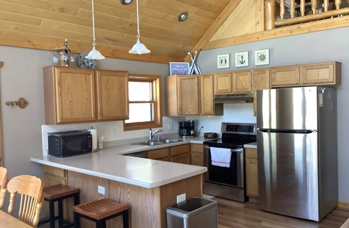 Detroit Lakes Cabin | Beautiful home on large secluded lot. Perfect for your family vacations!