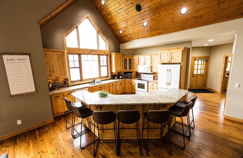 South Haven House | Beautiful Lake House with Private Beach, Large Yard - Great for Families