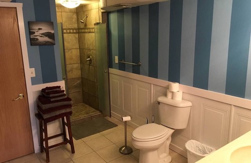 Proctor Apartment | Beautiful, private vacation space. Cabin feel right outside the city!