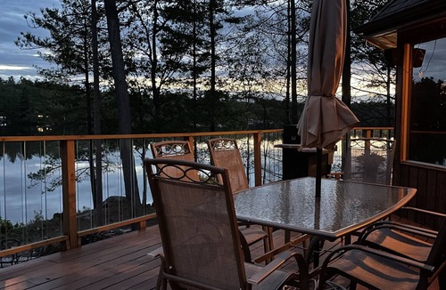 North Kawartha Cottage | Beautiful south facing lakefront cottage with sauna & hot tub on Big Cedar Lake!