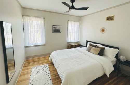 Lakeside - Lester Park Apartment | Beautiful space above cafe on Lakewalk. Perfect location for North Shore trips.