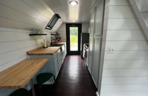 Brook Park House | Black Friday : Brook Park-A Frame-fireplace-modern-dog friendly