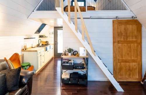 Brook Park House | Black Friday : Brook Park-A Frame-fireplace-modern-dog friendly