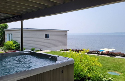 Tay House | Breathtaking 5 bedroom Waterfront Home With Hot Tub!