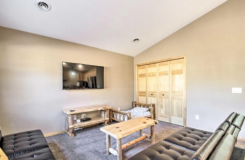 Breezy Point House | Breezy Point Cabin with Fire Pit - Walk to Lake