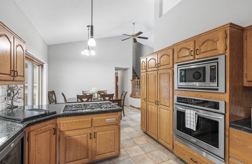Andover House | Bunker Hills House - Near Trails! 2 Kitchens and Living Spaces