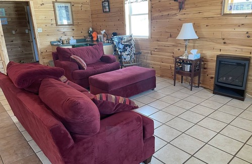 Osage Cabin | Cabin on 130 acres near Park Rapids , ATV trails, Lakes, Country Bar & Grill .