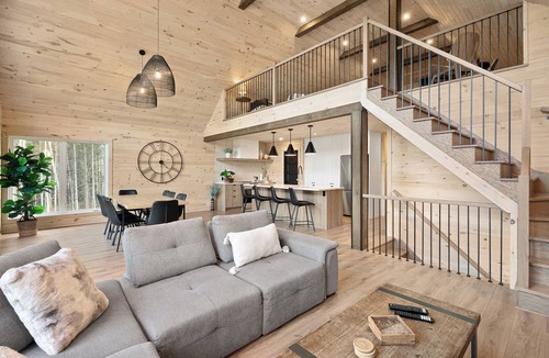 Saint-Faustin-Lac-Carre House | Chalet Le Solem, Golf et Spa !