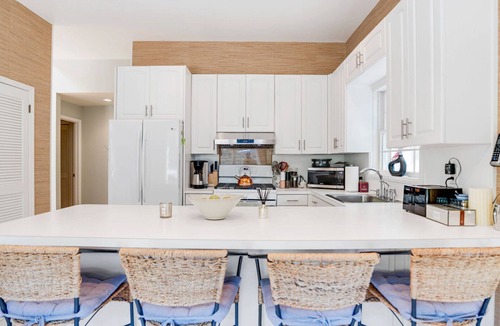 Springs House | Charming East Hampton Escape with Heated Pool & Spacious Yard