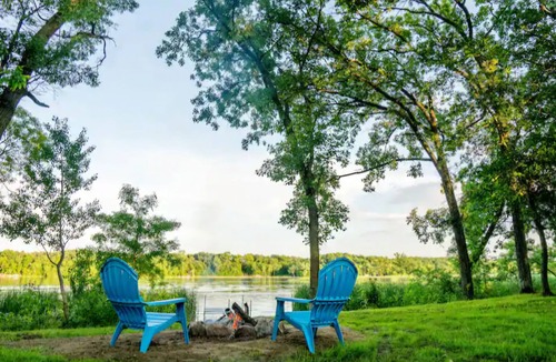 Battle Lake House | Charming lakefront, spacious, quiet, clean, 4-bedroom A frame house.