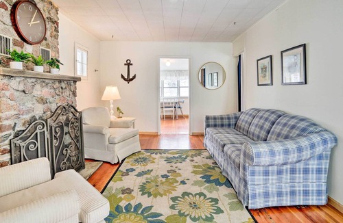 South Haven Cottage | Charming Waterfront Cottage w/ Private Dock!