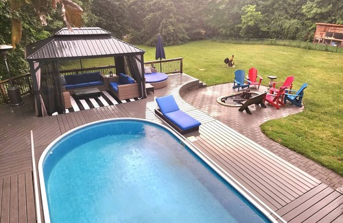 Whitchurch-Stouffville Apartment | Chic & private pool 1Br + sofa bed walkout apartment jaccuzi spa & gym