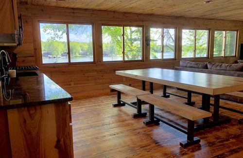 Crosslake Cabin | COMPLETELY REMODELED cabin on Daggett WFC 2024 23FT PONTOON INCLUDED