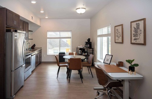 Historic Southwest Apartment | Contemporary Apartment with Balcony - Steps from Mayo Clinic, Free Parking!