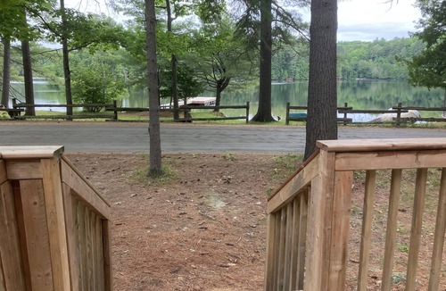 Minden House | Cottage on Horseshoe Lake, Minden, level lot, south facing, sandy beach