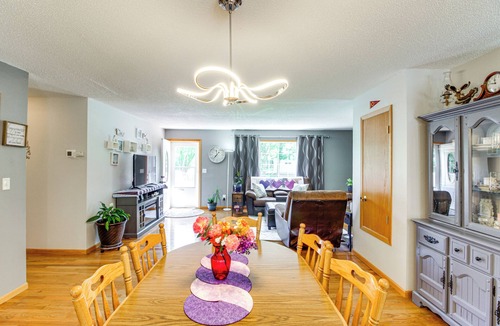 New York Mills House | Country Living Near Main St: Quiet Minnesota Home
